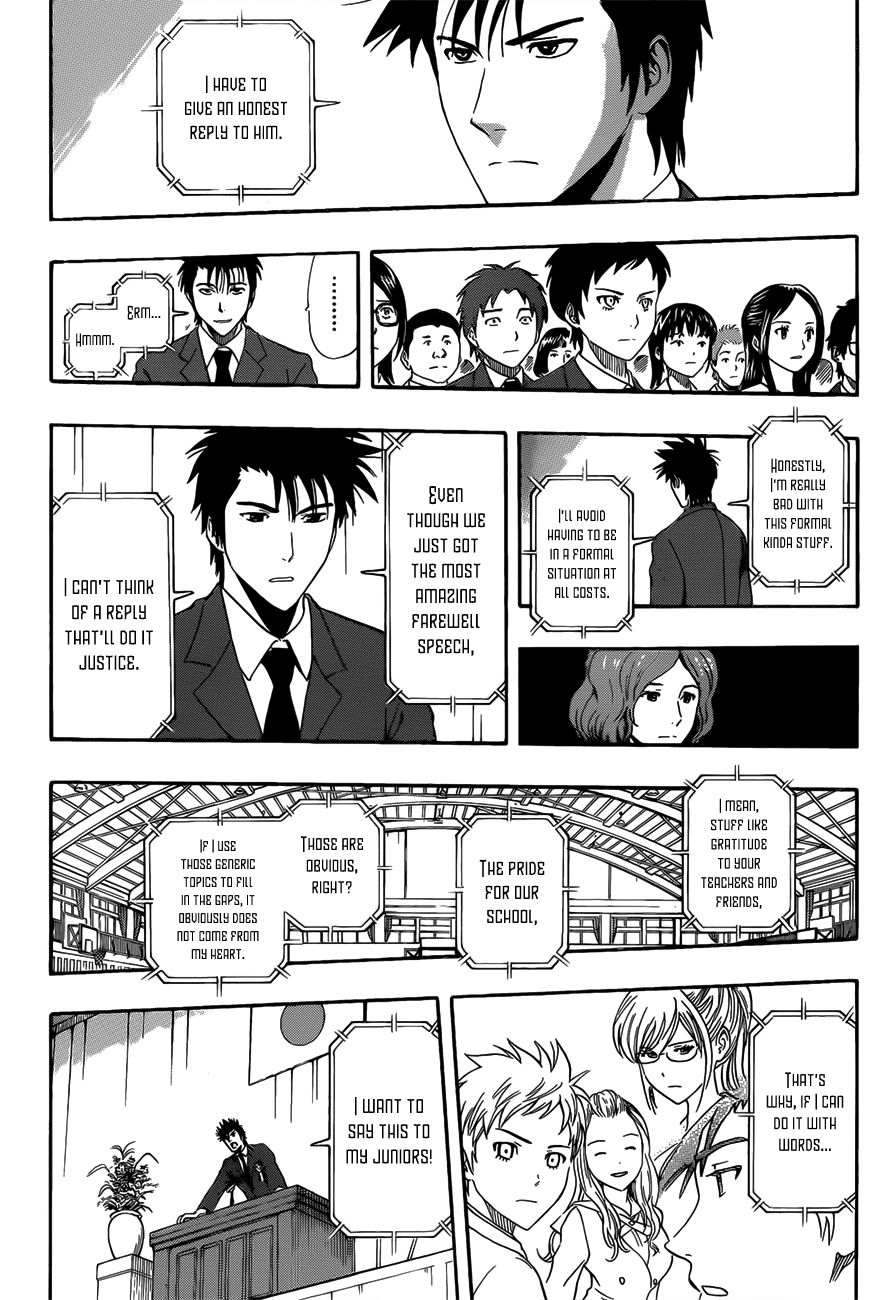 Sket Dance Chapter 205 page 4 - Chapter 205: Words Given to You: The Response