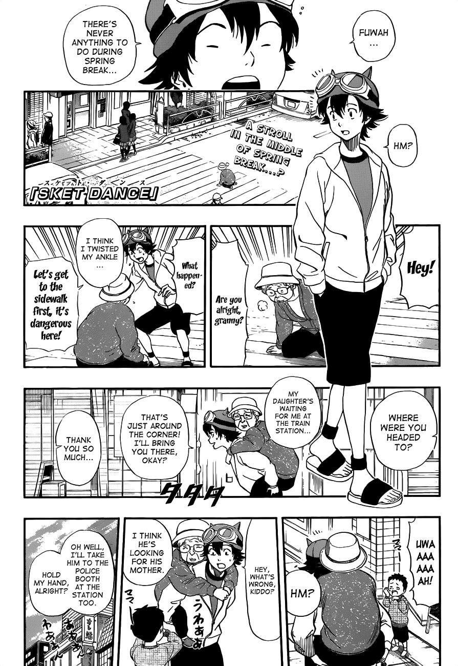 Sket Dance Chapter 206 page 1 - Chapter 206: The Topic is a Super High-Schooler