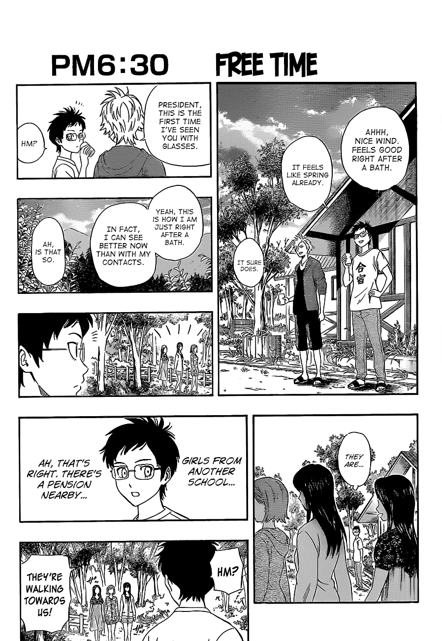 Sket Dance Chapter 208 page 12 - Chapter 208: The Student Council Orientation Training Camp
