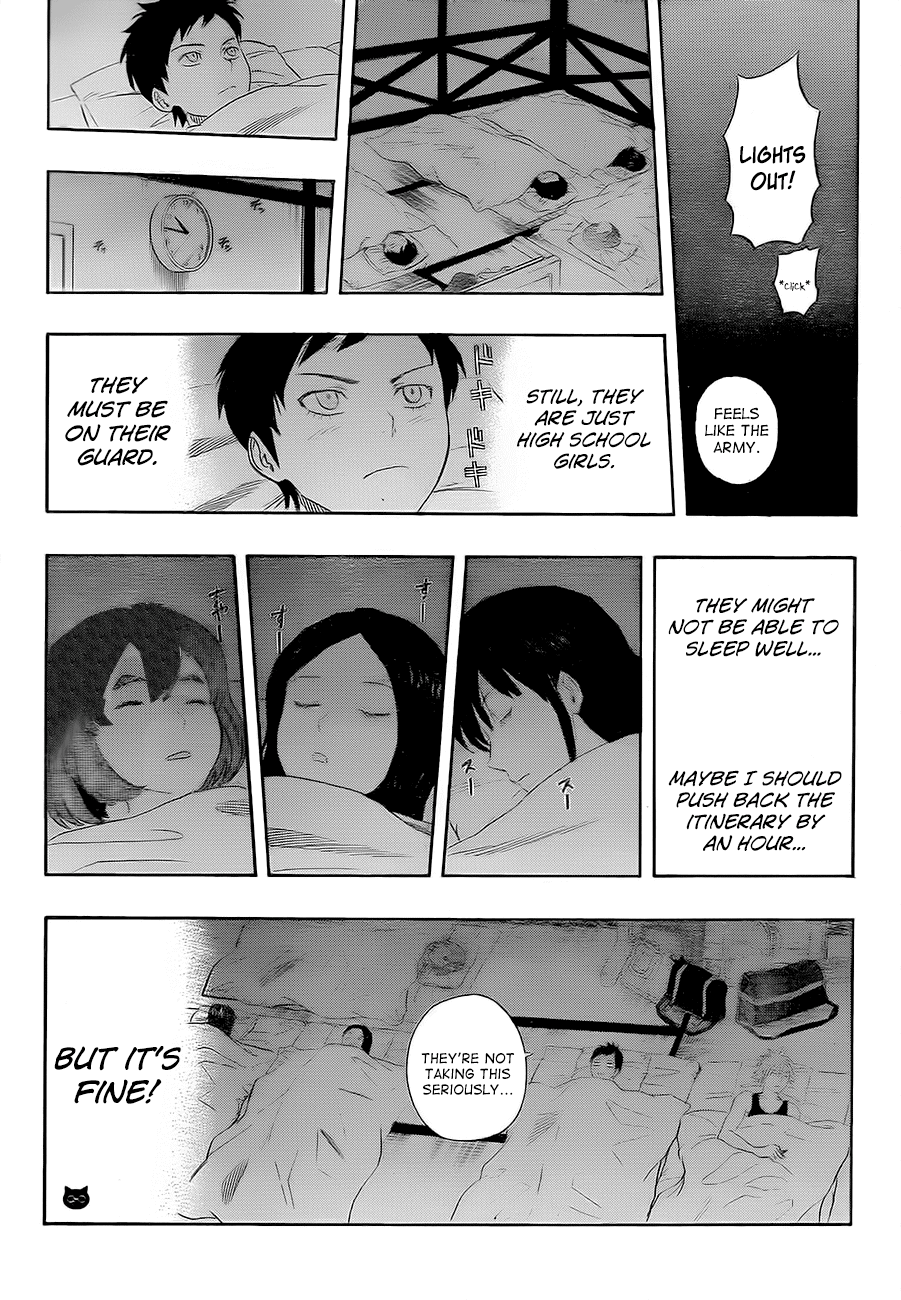 Sket Dance Chapter 208 page 17 - Chapter 208: The Student Council Orientation Training Camp