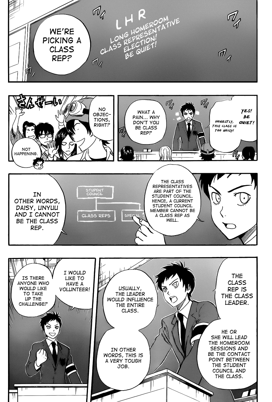 Sket Dance Chapter 211 page 1 - Chapter 211: 3-C's Class Representative Election
