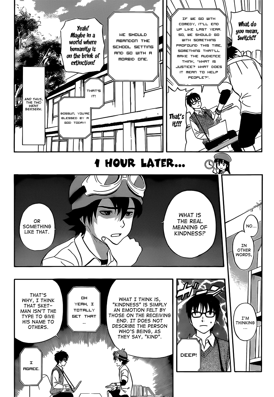 Sket Dance Chapter 212 page 10 - Chapter 212: The Let's Introduce Club Activities Assembly