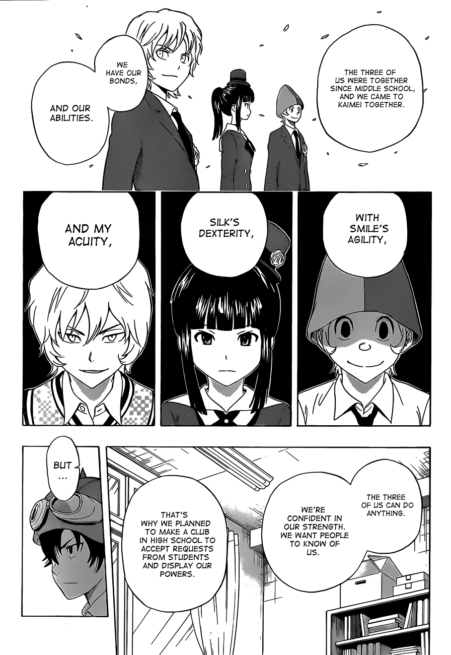 Sket Dance Chapter 213 page 11 - Chapter 213: Cheeky Rookie, Part 1