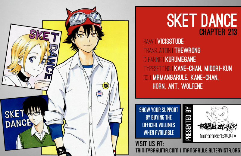 Sket Dance Chapter 213 page 20 - Chapter 213: Cheeky Rookie, Part 1