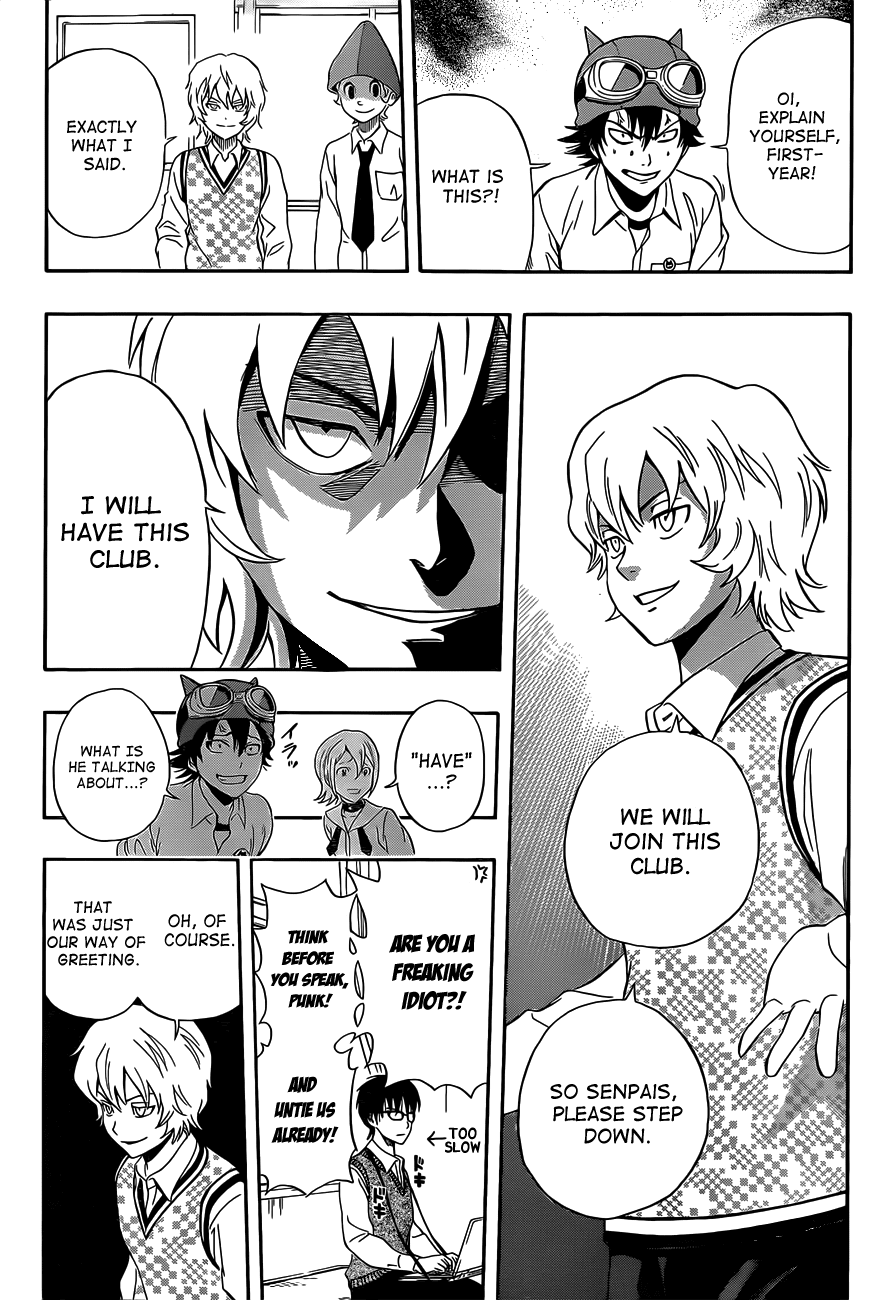 Sket Dance Chapter 213 page 3 - Chapter 213: Cheeky Rookie, Part 1