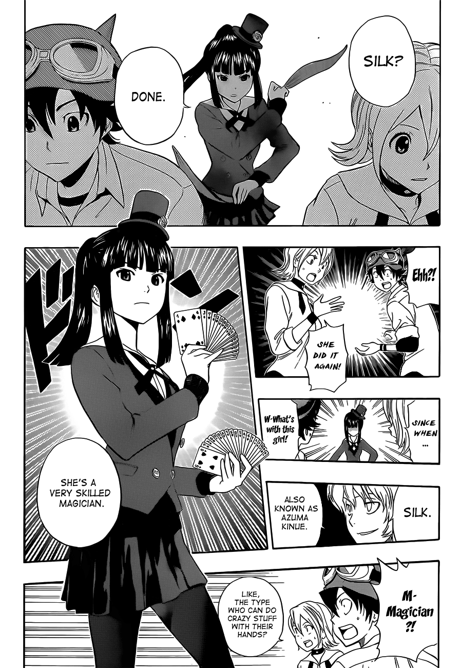Sket Dance Chapter 213 page 4 - Chapter 213: Cheeky Rookie, Part 1