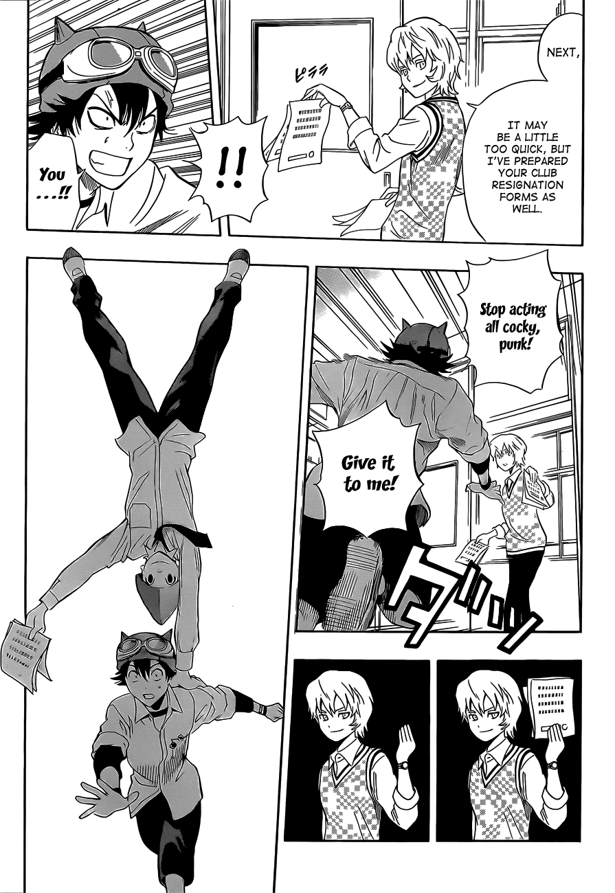 Sket Dance Chapter 213 page 7 - Chapter 213: Cheeky Rookie, Part 1