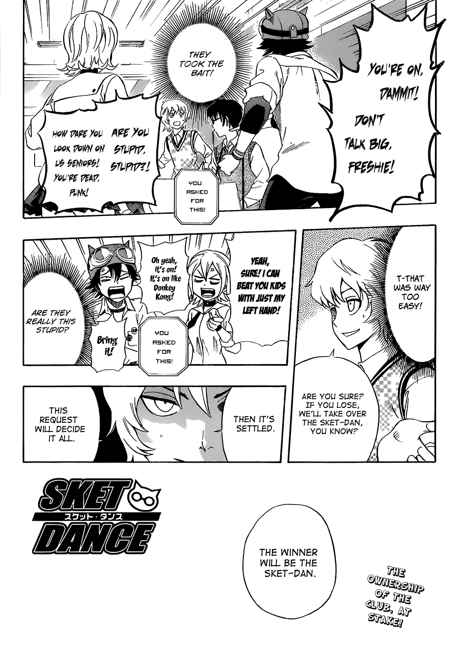 Sket Dance Chapter 214 page 3 - Chapter 214: Cheeky Rookie, Part 2