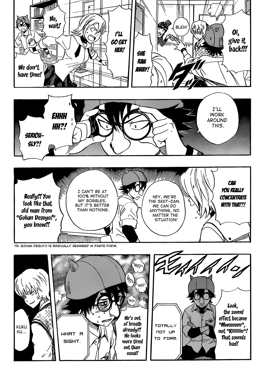 Sket Dance Chapter 214 page 7 - Chapter 214: Cheeky Rookie, Part 2