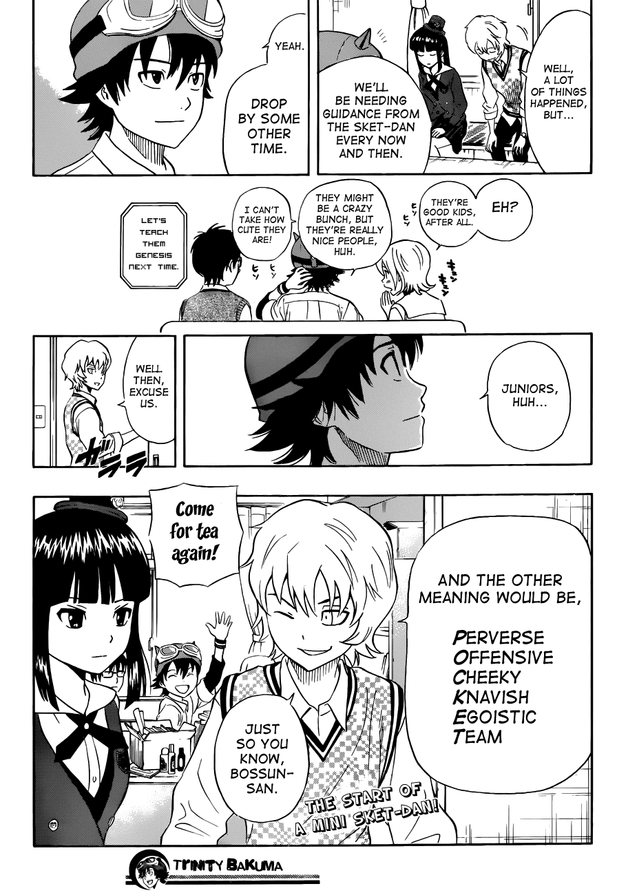 Sket Dance Chapter 215 page 19 - Chapter 215: Cheeky Rookie, Part 3