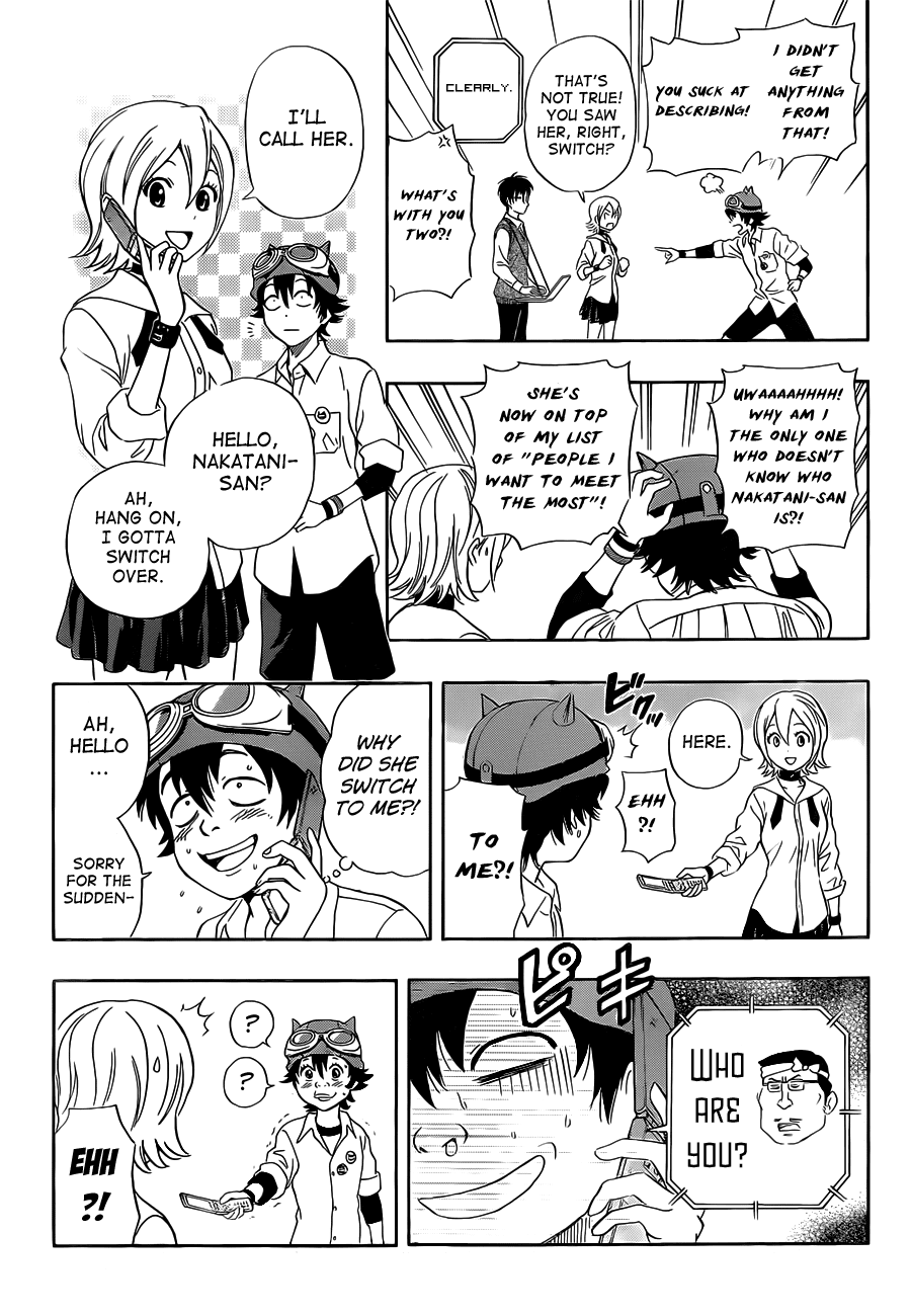 Sket Dance Chapter 216 page 13 - Chapter 216: Nakatani-san from Class A