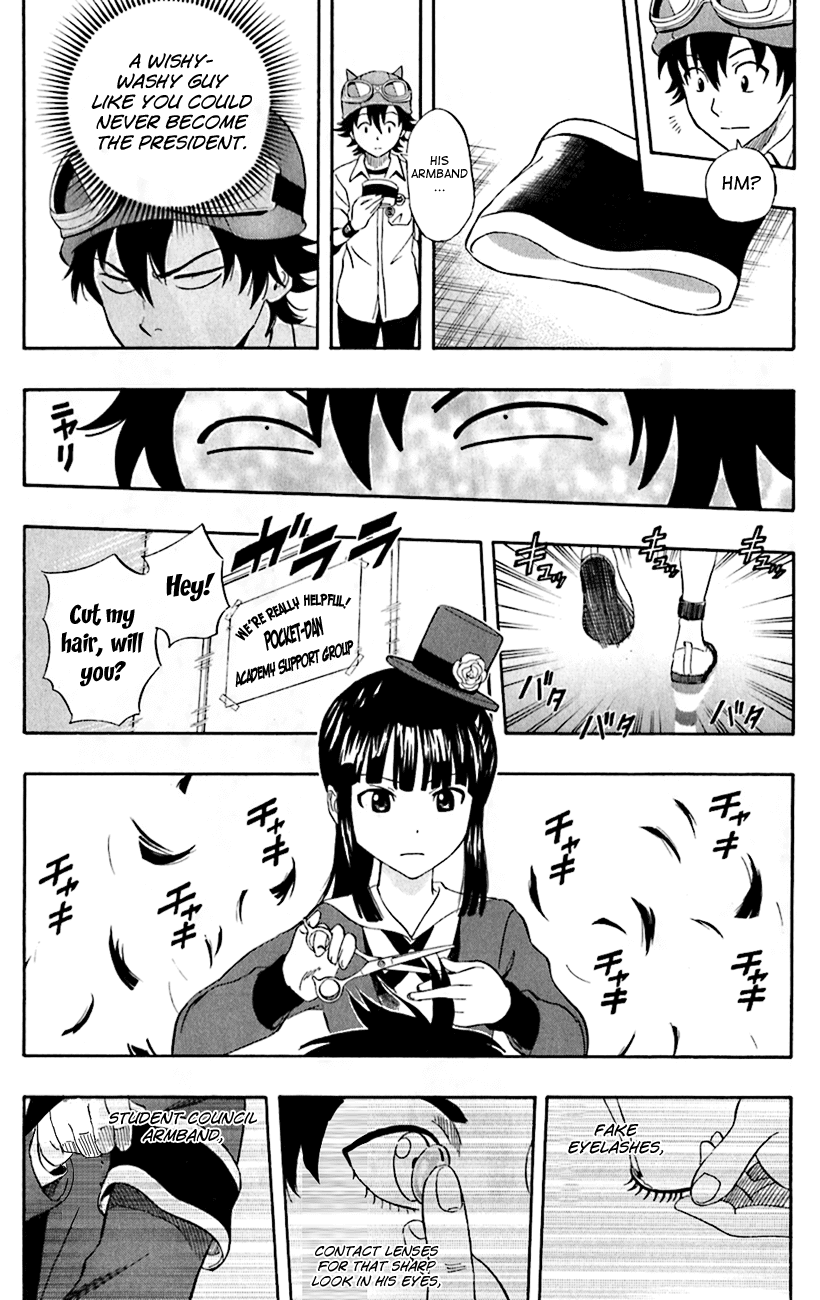 Sket Dance Chapter 217 page 12 - Chapter 217: Pretend President
