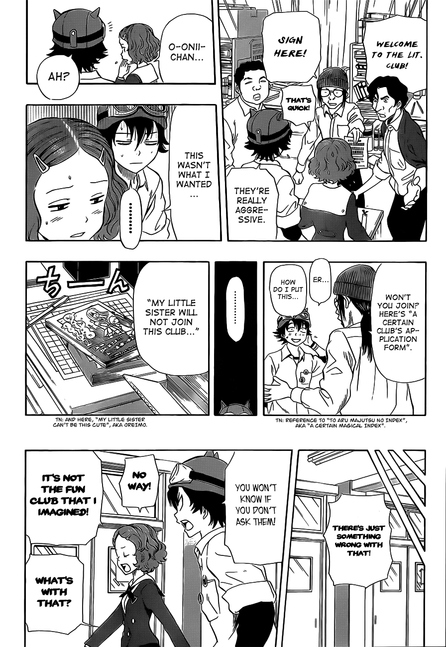 Sket Dance Chapter 218 page 10 - Chapter 218: Rumi's Tour of Club Activities
