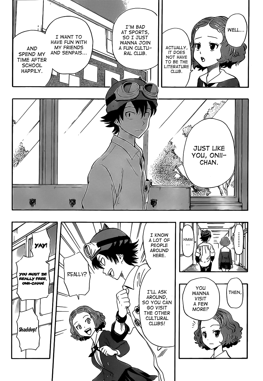 Sket Dance Chapter 218 page 11 - Chapter 218: Rumi's Tour of Club Activities