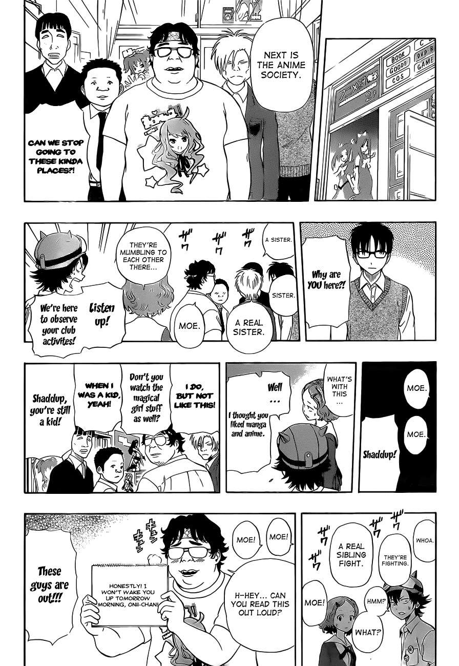 Sket Dance Chapter 218 page 14 - Chapter 218: Rumi's Tour of Club Activities