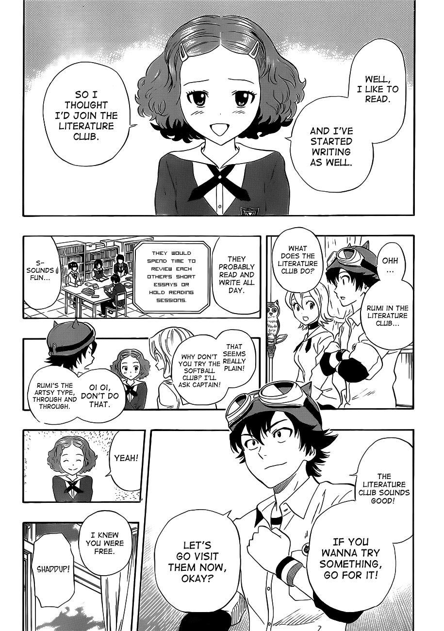 Sket Dance Chapter 218 page 5 - Chapter 218: Rumi's Tour of Club Activities