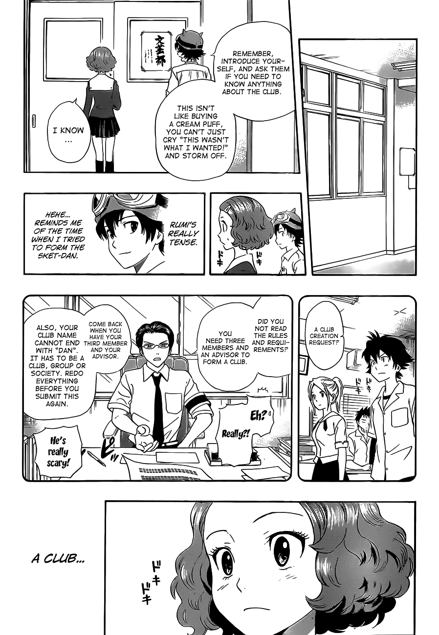 Sket Dance Chapter 218 page 6 - Chapter 218: Rumi's Tour of Club Activities