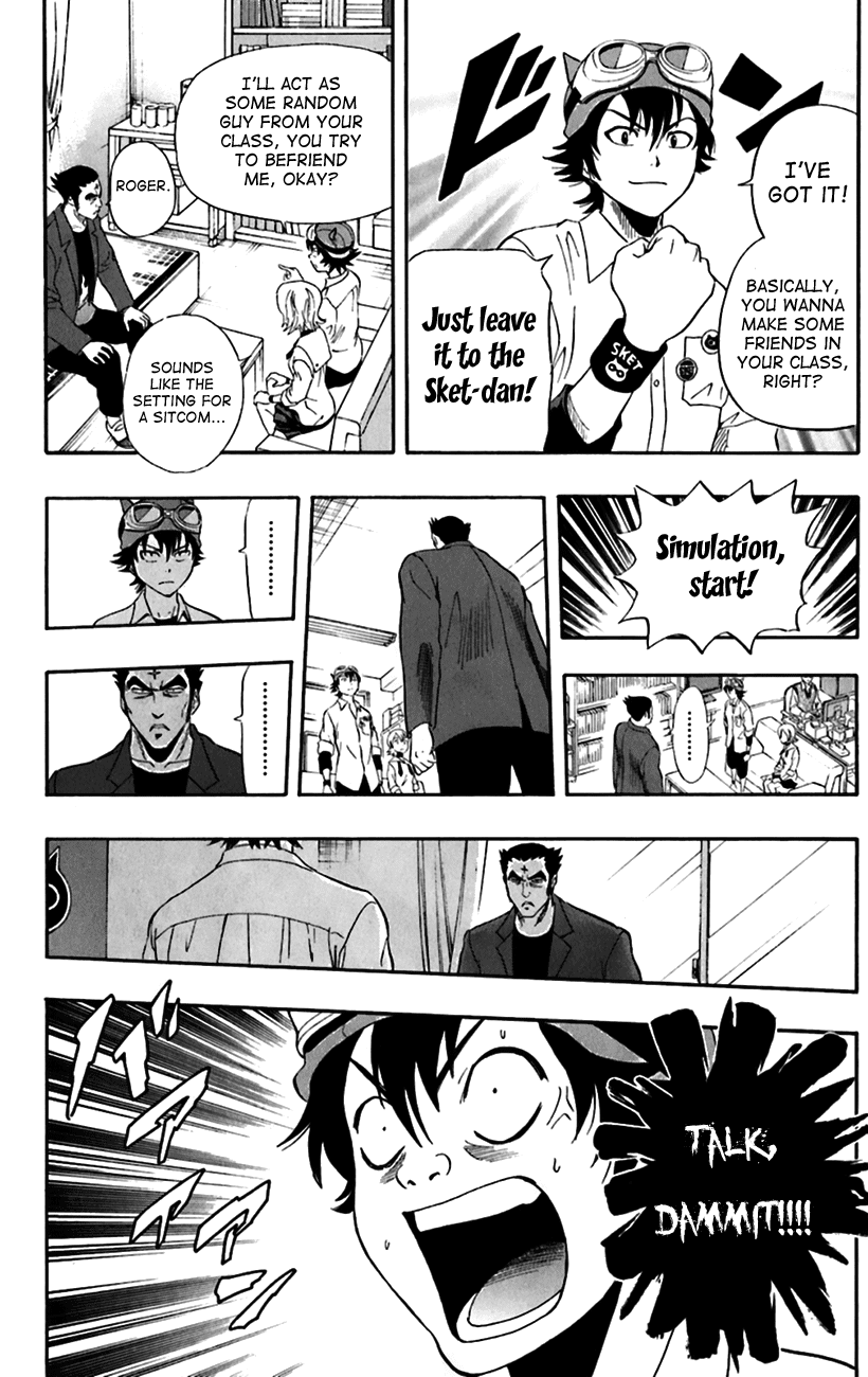 Sket Dance Chapter 219 page 12 - Chapter 219: Manly Discommunication