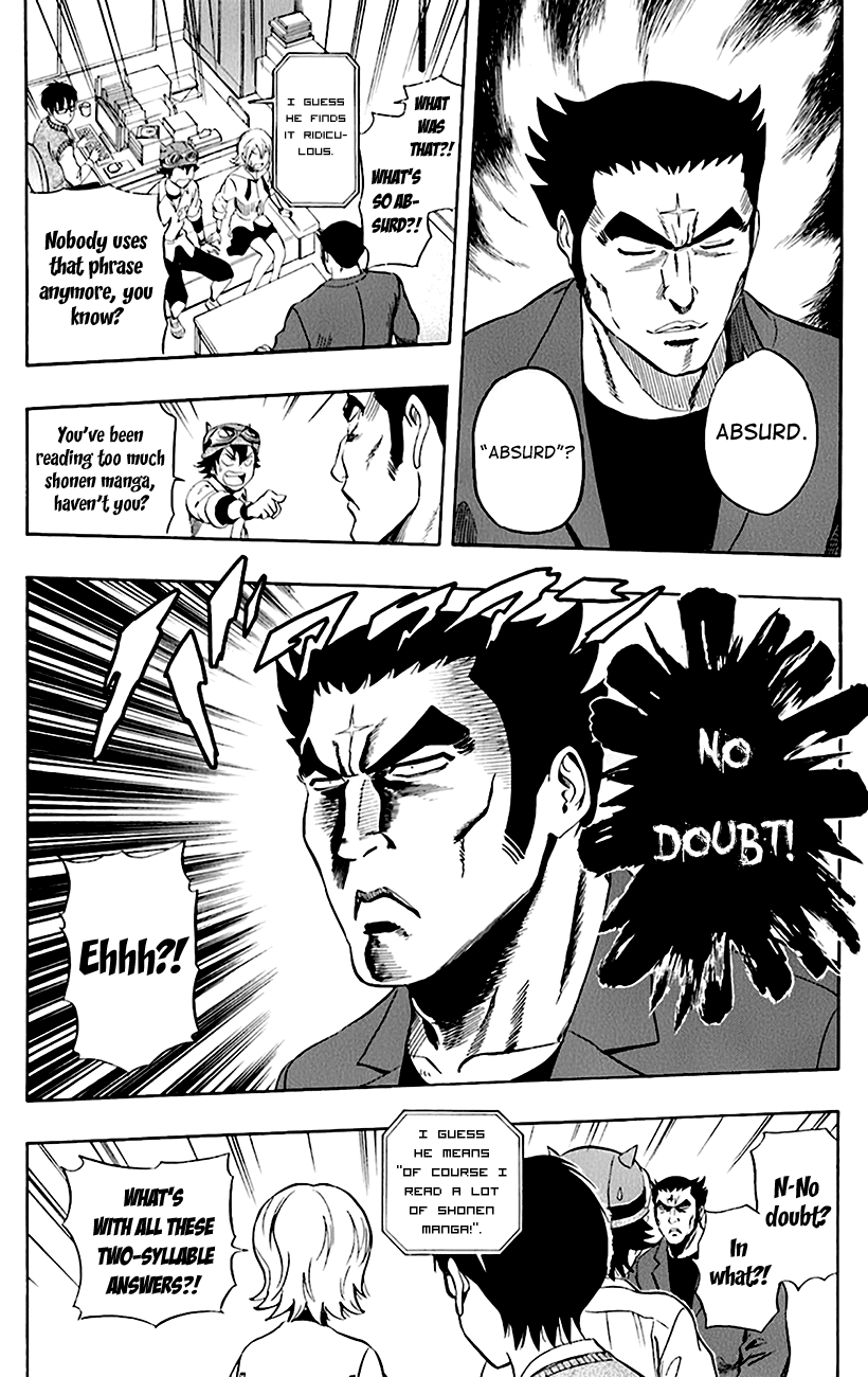 Sket Dance Chapter 219 page 5 - Chapter 219: Manly Discommunication