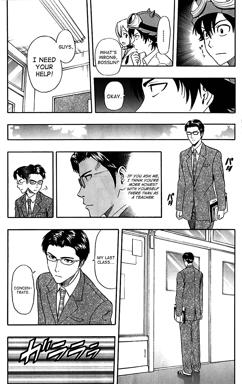 Sket Dance Chapter 222 page 9 - Chapter 222: Stoic Student Teacher, Part 2