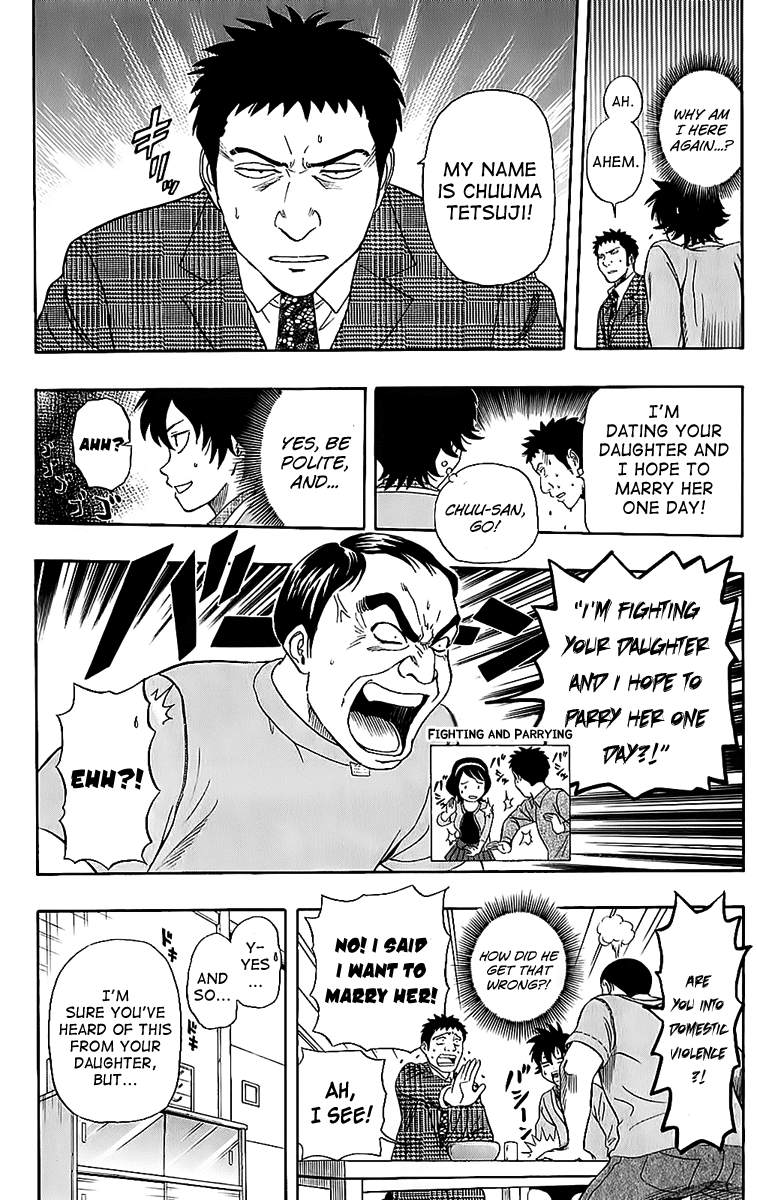 Sket Dance Chapter 224 page 8 - Chapter 224: Dad's Longest Day