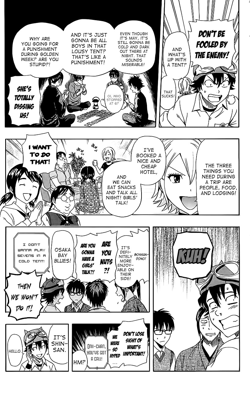 Sket Dance Chapter 227 page 11 - Chapter 227: Trouble Travel (1)