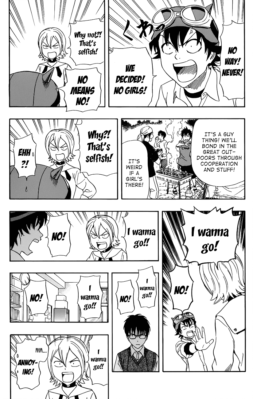 Sket Dance Chapter 227 page 4 - Chapter 227: Trouble Travel (1)