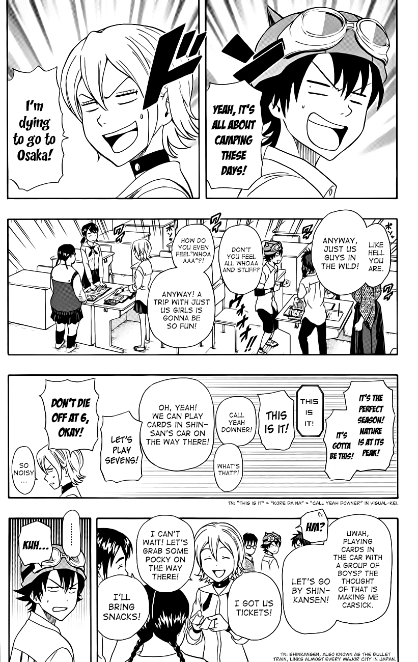 Sket Dance Chapter 227 page 9 - Chapter 227: Trouble Travel (1)