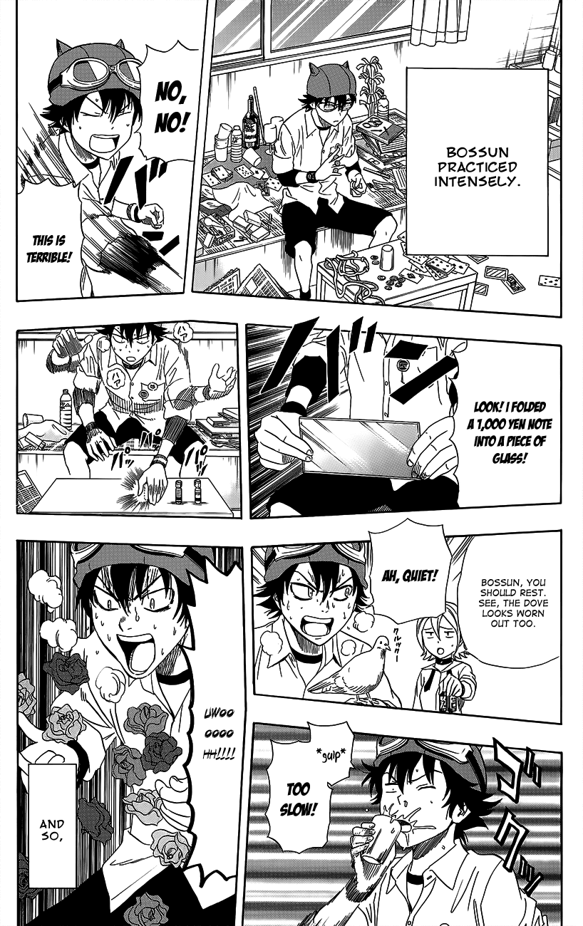 Sket Dance Chapter 233 page 13 - Chapter 233: Milk Fujisaki Magic Show