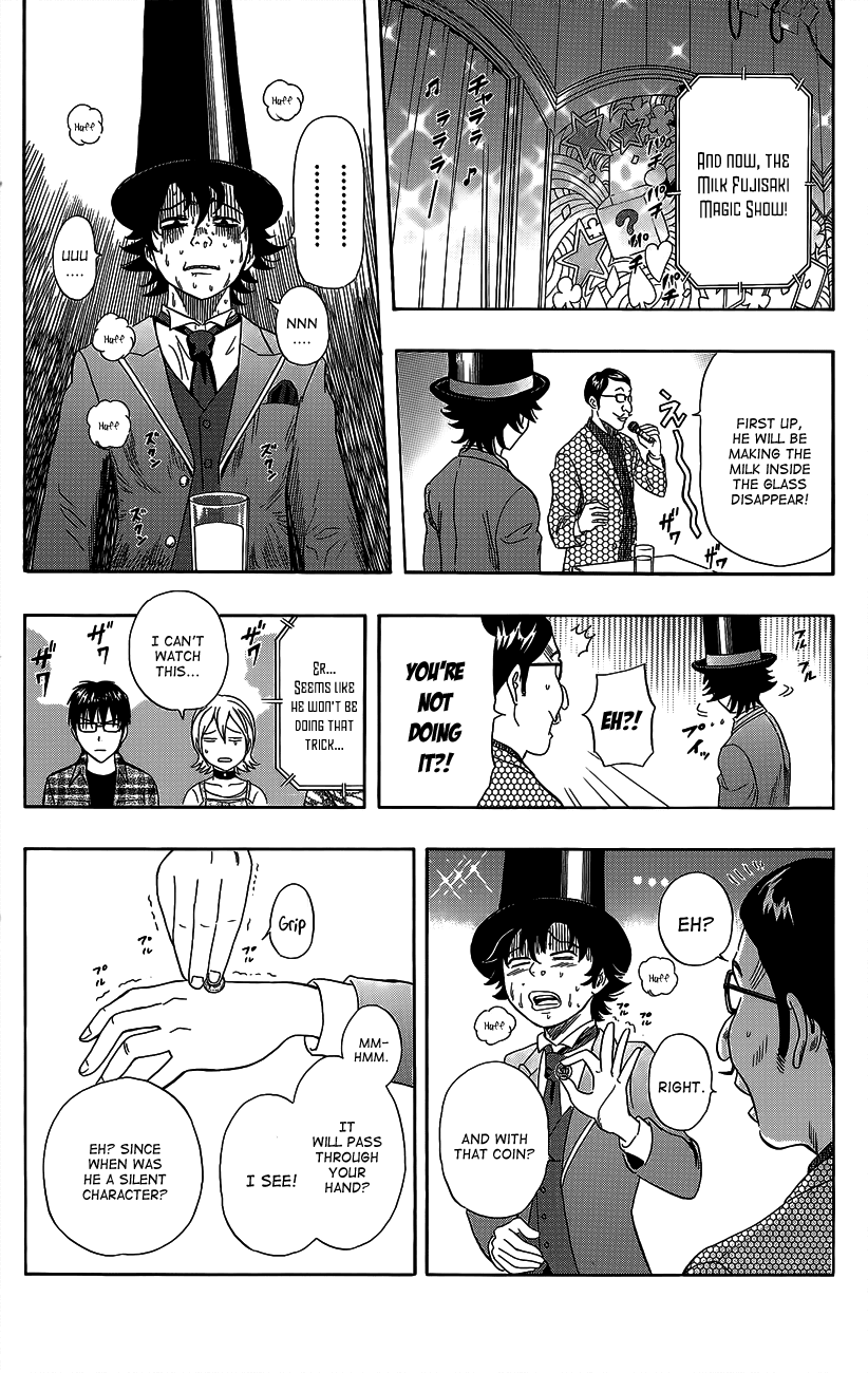 Sket Dance Chapter 233 page 16 - Chapter 233: Milk Fujisaki Magic Show