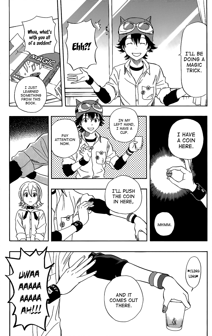 Sket Dance Chapter 233 page 2 - Chapter 233: Milk Fujisaki Magic Show