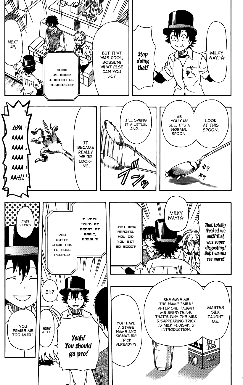 Sket Dance Chapter 233 page 9 - Chapter 233: Milk Fujisaki Magic Show