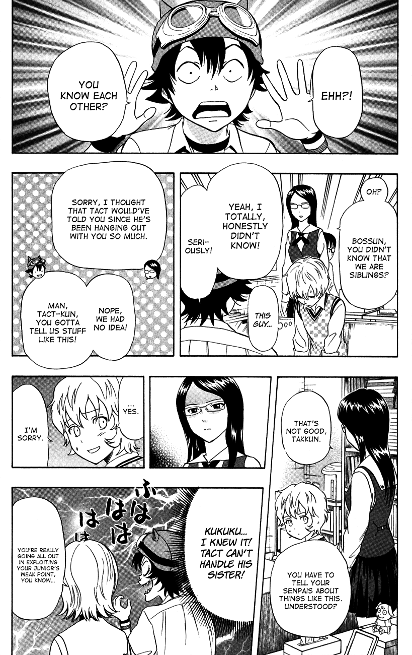 Sket Dance Chapter 234 page 11 - Chapter 234: Tact's Weak Point
