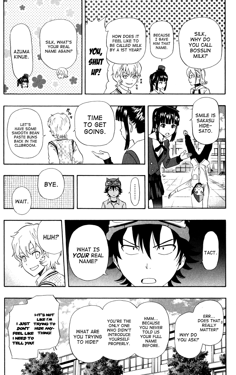 Sket Dance Chapter 234 page 3 - Chapter 234: Tact's Weak Point
