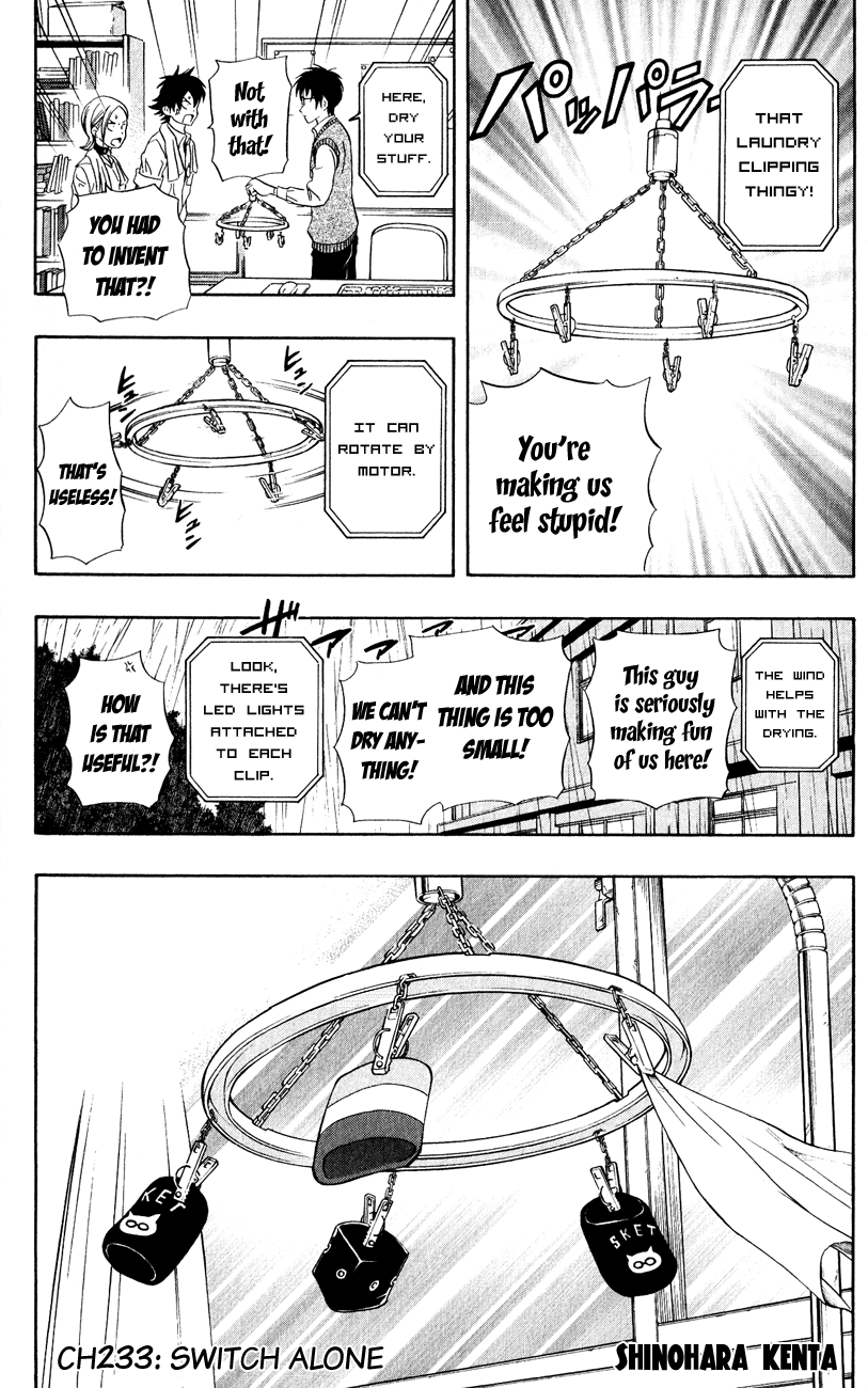 Sket Dance Chapter 235 page 10 - Chapter 235: Switch On His Own