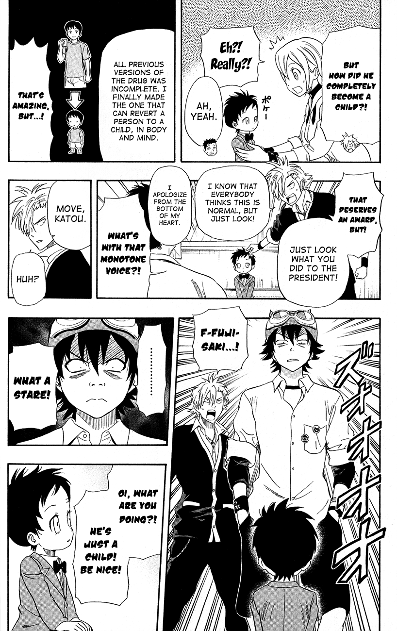 Sket Dance Chapter 239 page 10 - Chapter 239: Little President is at A Tender Age
