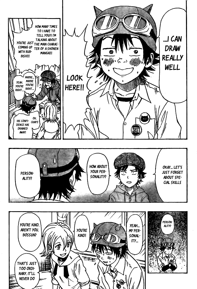 Sket Dance Chapter 24 page 10 - Chapter 24: The Sket Dan Manga Project