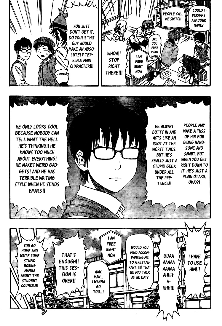 Sket Dance Chapter 24 page 14 - Chapter 24: The Sket Dan Manga Project