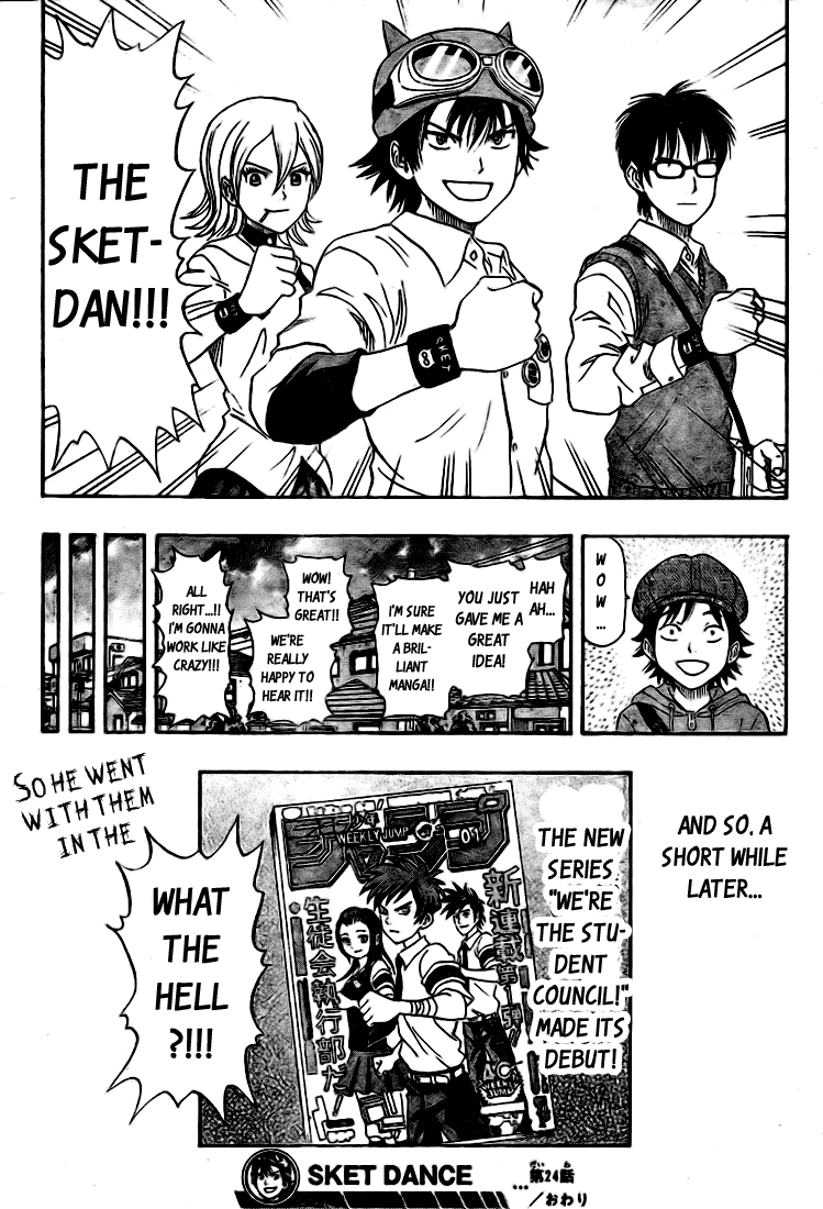 Sket Dance Chapter 24 page 19 - Chapter 24: The Sket Dan Manga Project