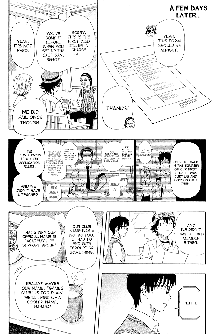 Sket Dance Chapter 240 page 14 - Chapter 240: The Road to Establish The Game Club