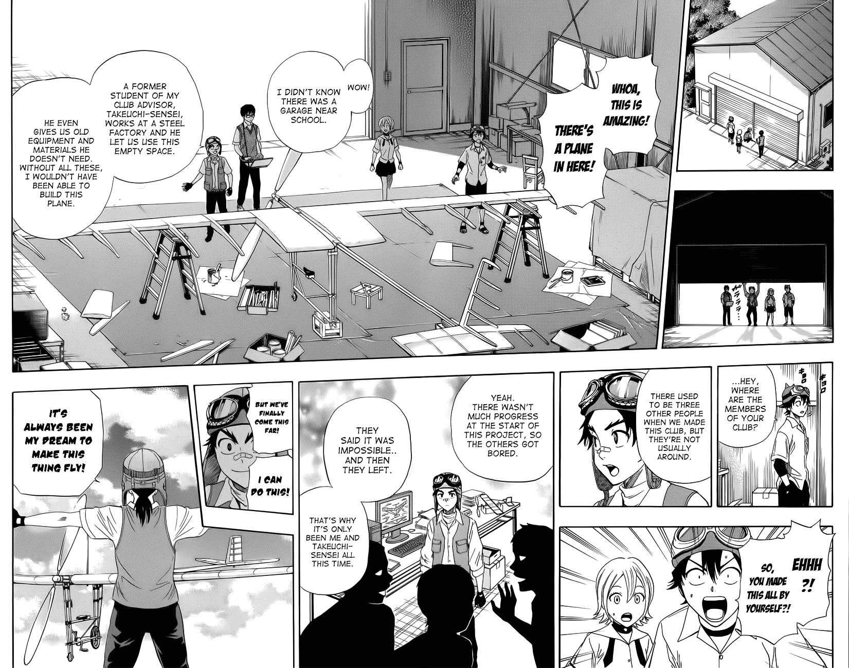 Sket Dance Chapter 257 page 12 - Chapter 257: Birdman, Part 1