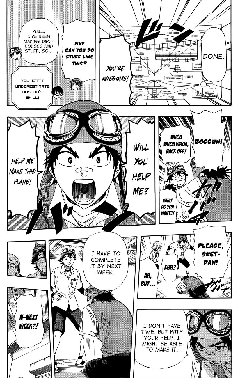 Sket Dance Chapter 257 page 14 - Chapter 257: Birdman, Part 1