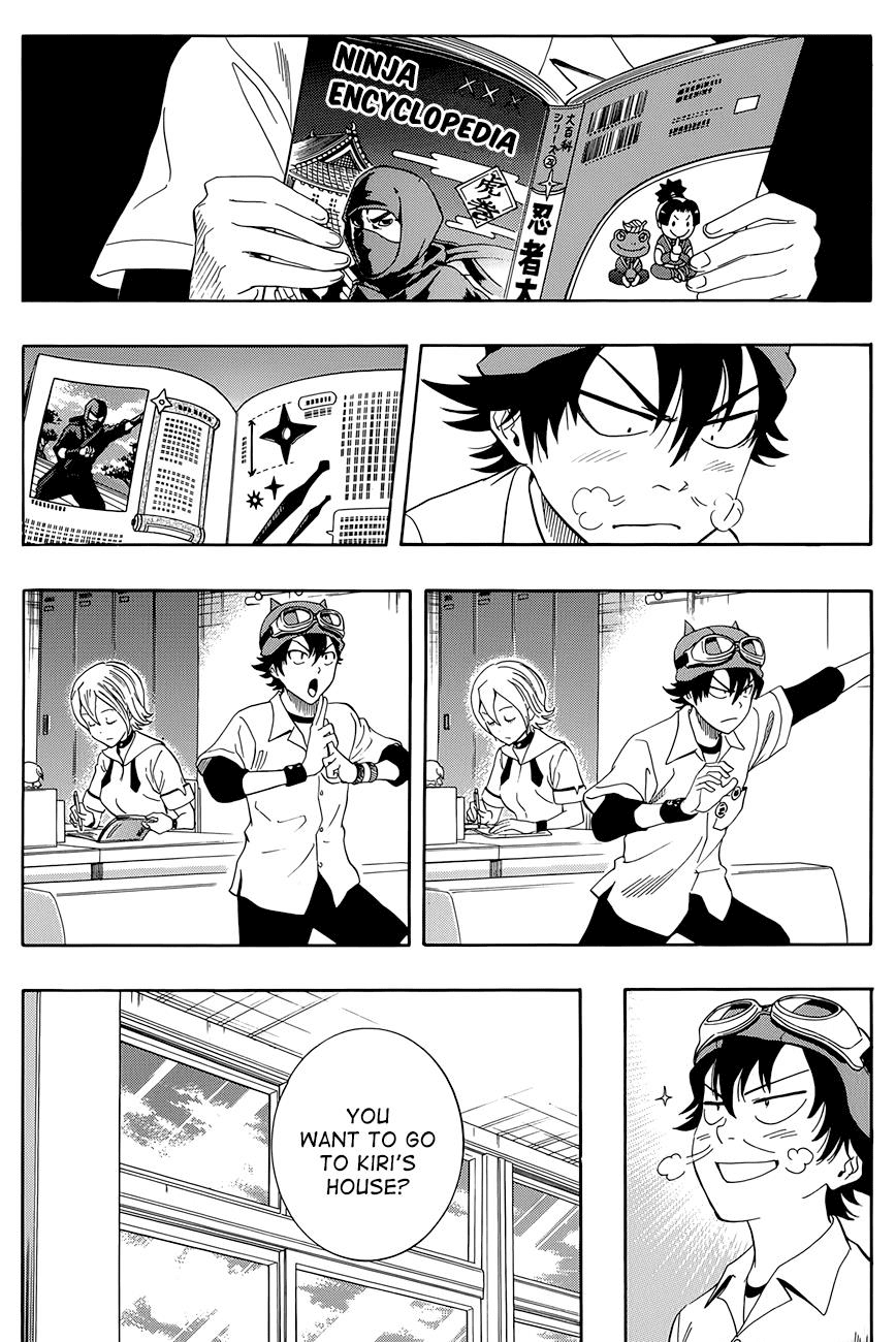 Sket Dance Chapter 259 page 1 - Chapter 259: Let's Go to The Ninja's House!