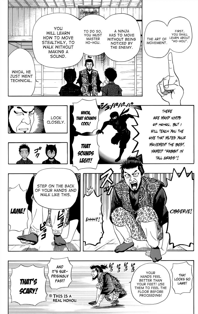 Sket Dance Chapter 259 page 10 - Chapter 259: Let's Go to The Ninja's House!