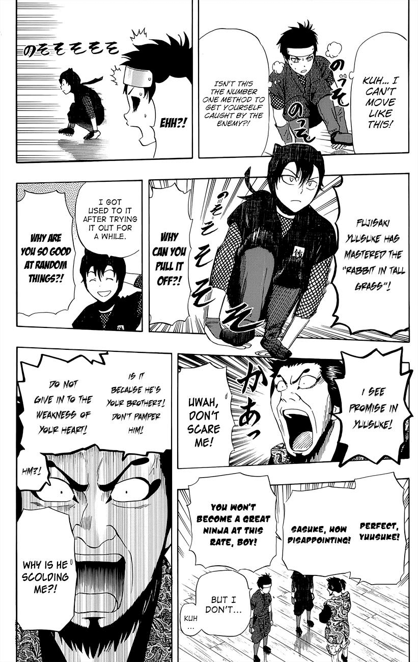 Sket Dance Chapter 259 page 12 - Chapter 259: Let's Go to The Ninja's House!