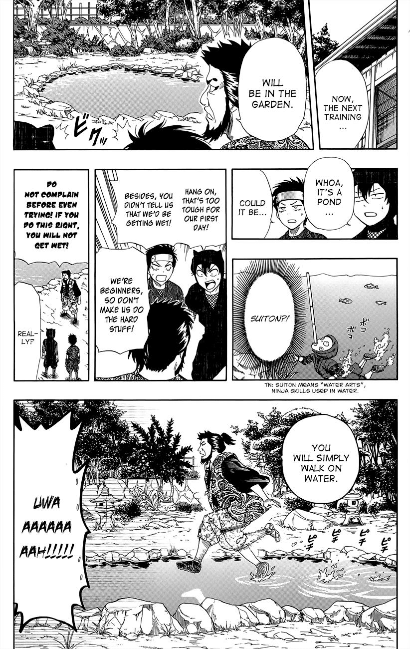 Sket Dance Chapter 259 page 13 - Chapter 259: Let's Go to The Ninja's House!