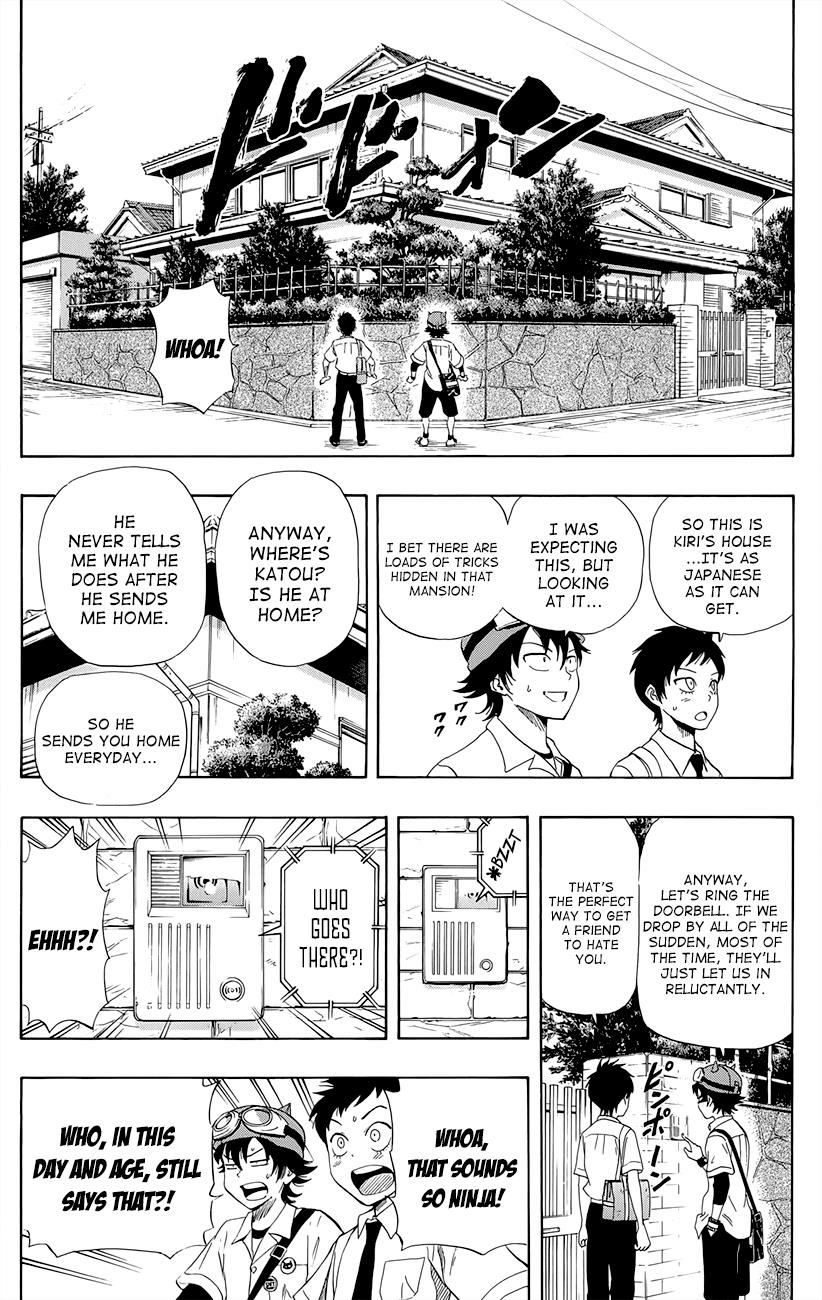 Sket Dance Chapter 259 page 4 - Chapter 259: Let's Go to The Ninja's House!