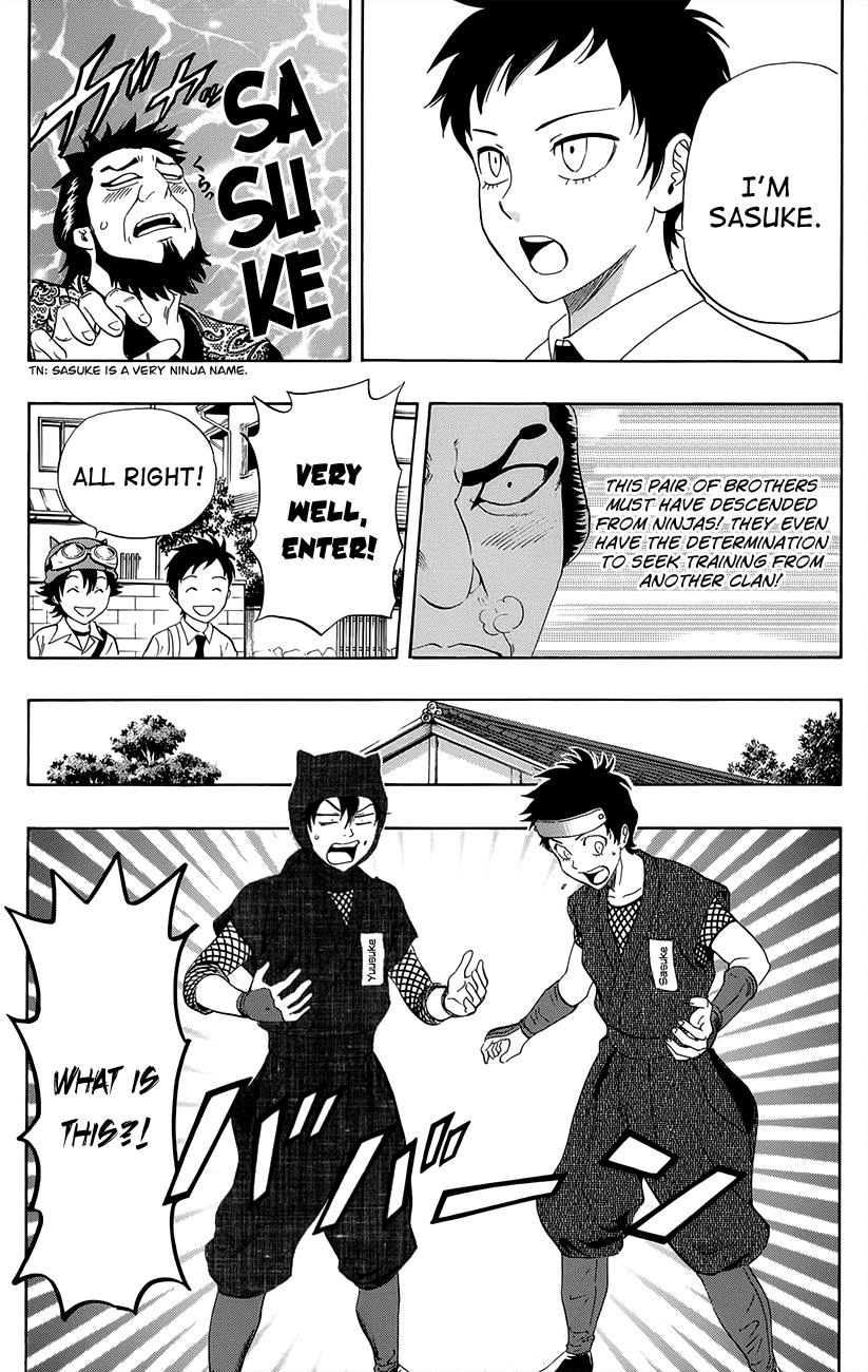 Sket Dance Chapter 259 page 8 - Chapter 259: Let's Go to The Ninja's House!