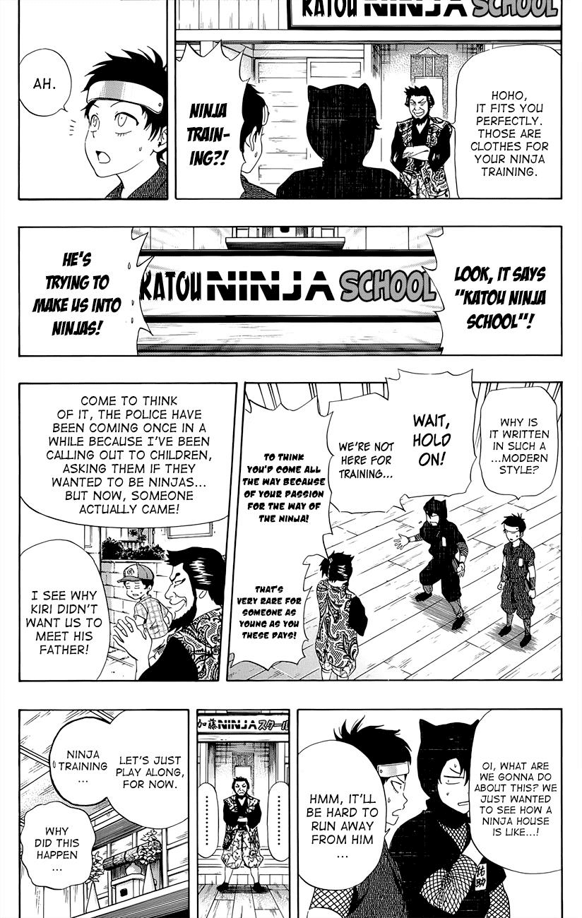 Sket Dance Chapter 259 page 9 - Chapter 259: Let's Go to The Ninja's House!