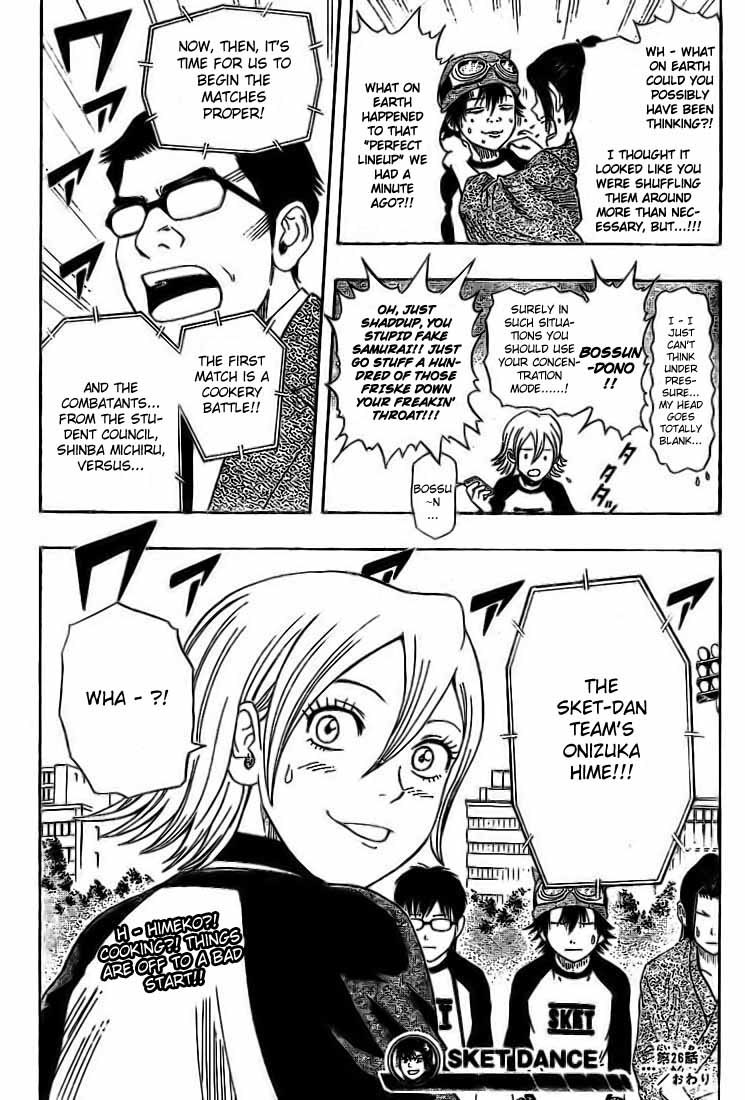 Sket Dance Chapter 26 page 19 - Chapter 26: The War Begins!!